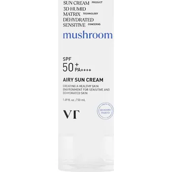 Pleťový krém Zklidňující krém s ochranným faktorem - VT Cosmetics Airy Sun Cream SPF50+ PA++++