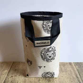 Odpadkový koš Odpadkový koš do auta - béžový s medvědy Magsbags.cz