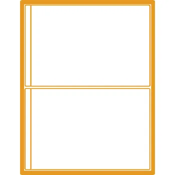 Speciální papír 35 00210 - Print Etiketa A4, 208 mm x 146 mm, 2 etikety na archu - Balení 100 ks