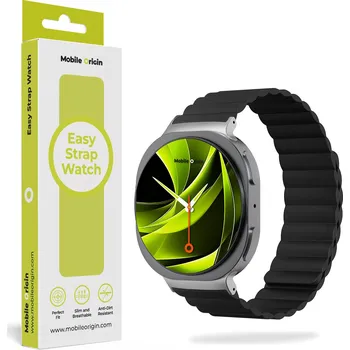 Ostatní příslušenství k chytrým hodinkám Mobile Origin Easy Strap Magnetic Galaxy Watch 8 Black