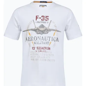 Pánské tričko Aeronautica Militare TS2536UJ00641 off white