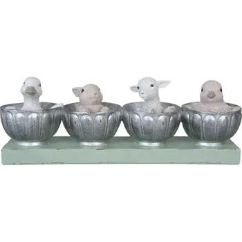 Velikonoční dekorace Clayre & Eef Velikonoční dekorace - Velikonoční mláďátka