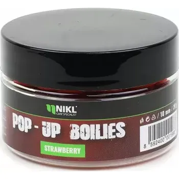 Nikl Plovoucí boilies Strawberry - Průměr: 10mm, Balení: 20g