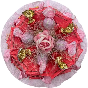 Piknikový koš DANNY MADE Kytice z bonbónů K7