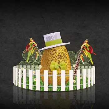 Vánoční ozdoba 3D velikonoční dekorace pan Vajíčko, 300 × 200 cm, nesvětelné