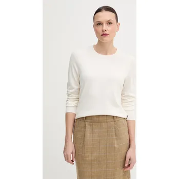 Dámský svetr Svetr s příměsí vlny Barbour Oakley LKN1763 béžová 01X, vel. 38