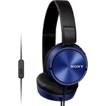 SONY sluchátka MDR-ZX310AP, handsfree, modré