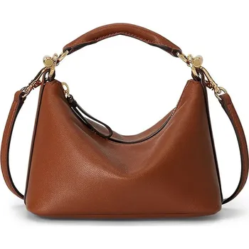 Kožená kabelka Lauren Ralph Lauren 431P10531 hnědá 88X, vel. ONE SIZE