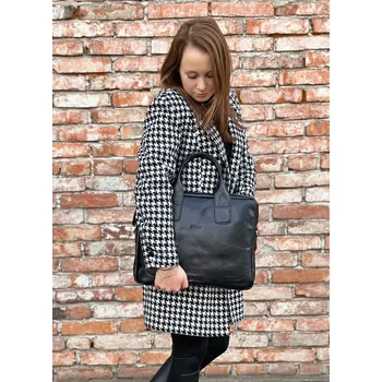 brašna na notebook Aktovka na notebook Brody černá/ražba