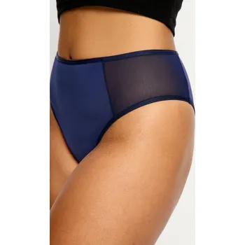 Menstruační kalhotky Modibodi Allure Hi Waist Brief moderate Night sky Blue (MKMAHWBMMNSB) XXL
