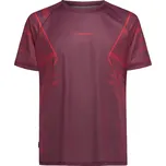 triko krátký rukáv pánské LA SPORTIVA Pacer T-Shirt M, Redwood/Mountain Red - XXL