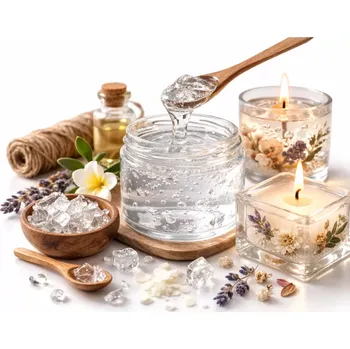 kreativní sada Gel na výrobu svíček čirý 1 kg