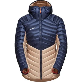 Sport Bunda zateplená dámská MAMMUT Broad Peak IN Hooded Jacket Women savannah-marine-7524 - L