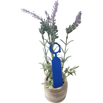 Sadbovač 32 01003 - Zahradnické odolné barevné plastové štítky na rostlinky, šířka: 23 mm, výška: 110 mm, barva: modrá, balení - 50 ks