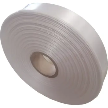 Dámské šaty 32 00772 - Etiketa Stuha 50 mm x 200 m, Satén, Bílá, Dutinka 40 mm, Průměr kotouče 166 mm