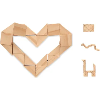 Hlavolam Dřevěná skládačka / hlavolam - MO6631-40