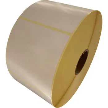 Papír pro tiskárny 32 00291 - Etiketa 90 mm x 90 mm, Papír, Bílá, Dutinka 40 mm, 800 ks/kotouč, Odlepitelné lepidlo, Průměr kotouče 115 mm