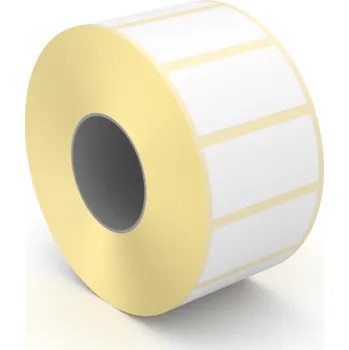 Samolepící etiketa 32 00158 - Etiketa 45 mm x 35 mm, Thermo eco, Bílá, Dutinka 40 mm, 3000 ks/kotouč, Permanentní lepidlo, 72 mm