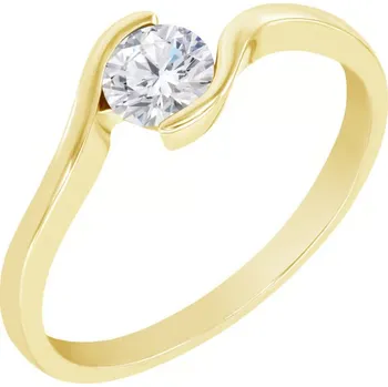 Prsten Rozvodový prsten s lab-grown diamantem Sanal