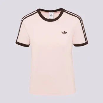Dámské tričko Adidas Tričko 3S Tee Slim Růžová 38