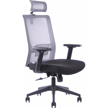 Kancelářská ergonomická židle Sego PIXEL — více barev Šedá