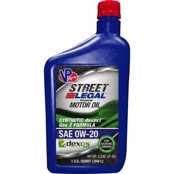 Motorový olej VP Racing Street Legal plně syntetický motorový olej 0W-20, 946 ml