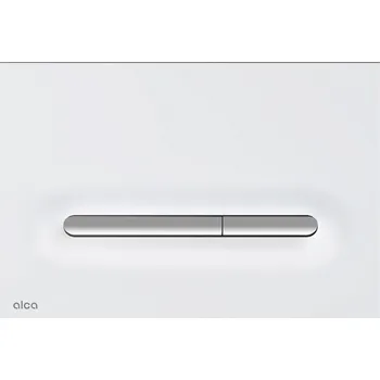 ALCADRAIN Alca Linka ovládací tlačítko pro WC moduly, bílá mat/chrom lesk, M1876-1 M1876-1