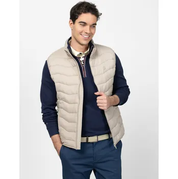 Pánská vesta NITBIA beige S