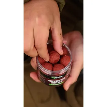 Boilies Nikl Rozpustné boilies Strawberry 250ml - Průměr: 24mm, Balení: 250ml