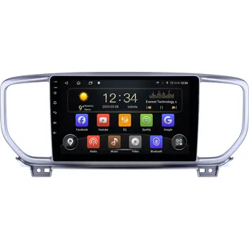 Autorádio Isudar 2DIN autorádio T75-IEV98 Android, Kia Sportage 4 KX5