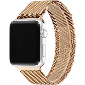Ostatní příslušenství k chytrým hodinkám eses Milánský tah pro Apple Watch - Růžově zlatý 38mm, 40mm, 41mm
