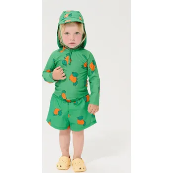 Dětská móda Plavecké tričko s dlouhým rukávem Bobo Choses Tangerine 126AB106 zelená 76X, vel. 92