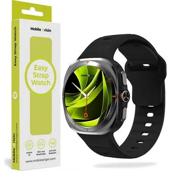 Příslušenství k chytrým hodinkám Mobile Origin Easy Strap Silicone Galaxy Watch Ultra 47mm Black