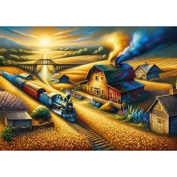 Puzzle ART PUZZLE 40260 Puzzle Podzimní cesta (40260)