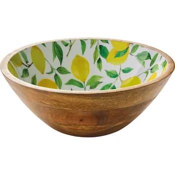 Zassenhaus LEMON Mísa na potraviny Ø 30 cm/11,5 cm mangové dřevo