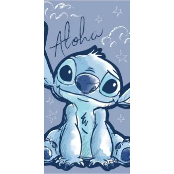 Sprchový závěs Dětská osuška Lilo a Stitch Aloha 70x140