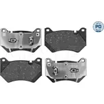 Sada brzdových destiček, kotoučová brzda MEYLE 025 261 9616/PD