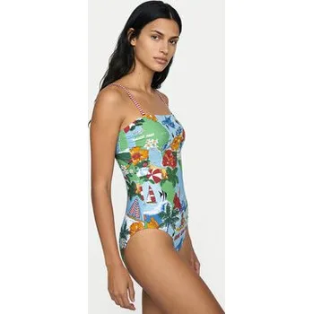 Dámské plavky Seafolly Jednodílné plavky Viva Vacation 11134DD302 Barevná 12