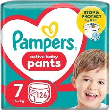 Plena Pampers Pants 7 (17+ kg) 126 ks - měsíční balení