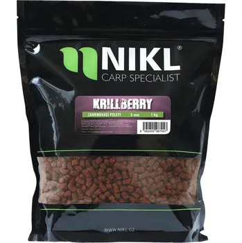 Umělá nástraha Nikl Pelety KrillBerry Varianta: S Dírkou, Hmotnost: 1kg, Průměr: 18mm