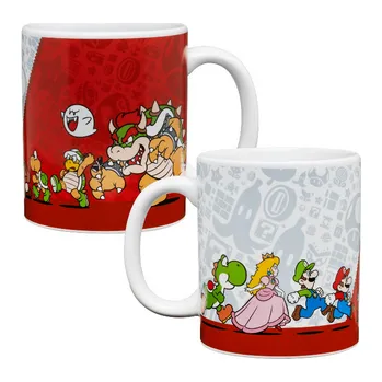 Hrnek - Super Mario měnící se 300 ml