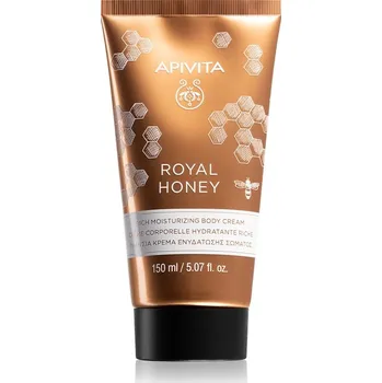 Apivita Royal Honey Rich Body Cream hydratační tělový krém 150 ml
