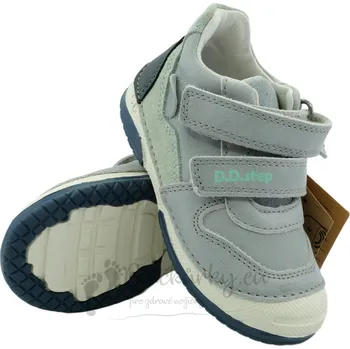 Chlapecké polobotky Dětské boty D.D.STEP S038-61324 Dove grey - vel. 22