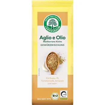 Lebensbaum Kořenící směs Aglio e Olio 40 g bio
