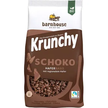 Barnhouse Ovesné krunchy čokoládové 375 g bio