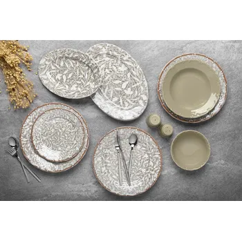 Talíř ASIR Jídelní souprava 29 kusů 58YMT vortex