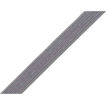 Prádlová pruženka šíře 10 mm, malé, 14 (14) šedá