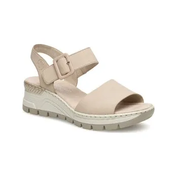 Dámská obuv Sandály Rieker 66466-60 Béžová 40