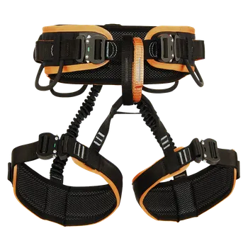 Horolezectví Rock Empire Belt Equip Lock Velikost: XS-M, Barva: oranžová