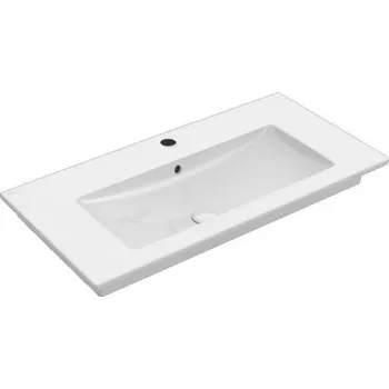 Umyvadlo Villeroyboch VILLEROY & BOCH VERITY LINE umyvadlo 100 cm, s otvorem pro baterii a přepadem, CeramicPlus, alpská bílá